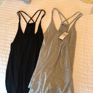 NWT lot if two racerback cami from LOFT